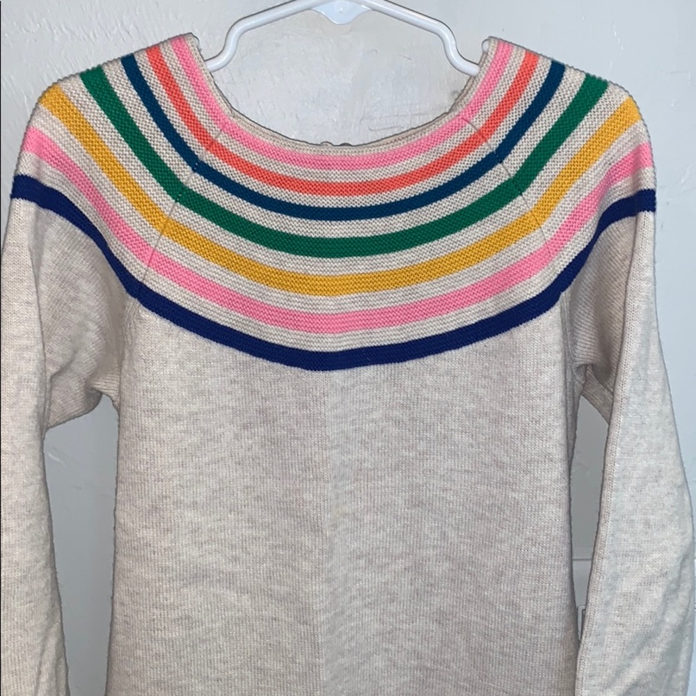 Rainbow Sweater Dress